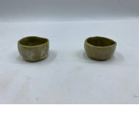 Set of 2 Small Japanese hot tea cup 