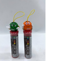 Set of 2 M&M's Chocolate Mini Tube Toppers 