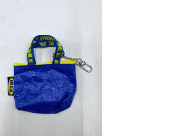 IKEA small keychain bag, zippered coin purse.