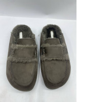 H&M Warm-Lined Slippers - Taupe - Ladies