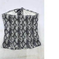 Promesa Looking Fierce Snakeskin Cami top in ivory. Promesa Looking Fierce Snakeskin Cami top in ivory.