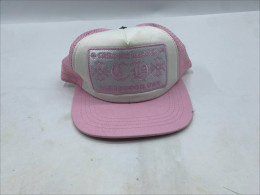 pink baseball cap