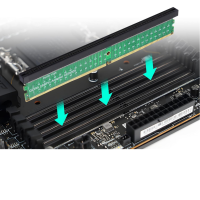 SinLoon DDR5 UDIMM 288Pin Adapter Riser Card DDR5 Memory Module Test Protective Card for Desktop PC Motherboard