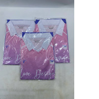 Set of 3 Pink and blue collared polo shirt 