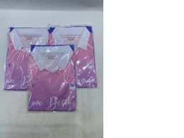 Set of 3 Pink and blue collared polo shirt 
