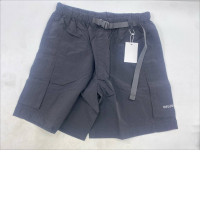 Men's black three-quarter length shorts