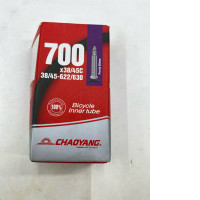  Chaoyang 700x38/45C bicycle inner tube with a Presta 60mm valve. 