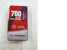  Chaoyang 700x38/45C bicycle inner tube with a Presta 60mm valve. 