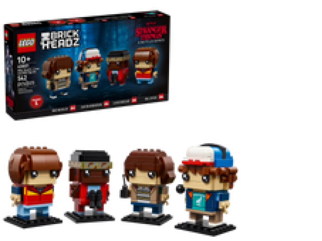 LEGO Stranger Things : 40801 Mike, Dustin, Lucas and Will BrickHeadz Figures LEGO Stranger Things : 40801 Mike, Dustin, Lucas and Will BrickHeadz Figures