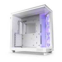 Case (Computer Case) NZXT H6 FLOW RGB (WHITE)(ATX) : CC-H61FW-R1 Case (Computer Case) NZXT H6 FLOW RGB (WHITE)(ATX) : CC-H61FW-R1