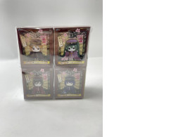 Set of 4 japanese mini figures