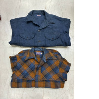 a set of two warm shirts