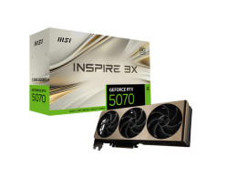 RTX 5070 12GB MSI Inspire 3X OC GDDR7 3 Fan RTX 5070 12GB MSI Inspire 3X OC GDDR7 3 Fan