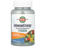KAL Enhanced Energy® Multivitamin for Teens, 60 vegetable tablets.