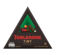  TOBLERONE Tiny Dark Chocolate with Honey & Almond Nougats 32g.