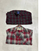 a set of two warm shirts