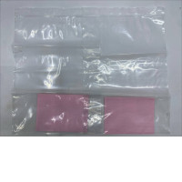 Set of 2 Clear plastic bags 