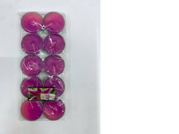 Set of 10 scented candle 