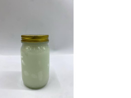 White herbal balm