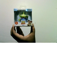 An alien toy from the cartoon "Toy Story".