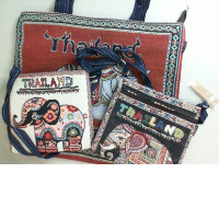 Set of 3 Thailand bags