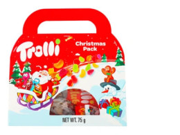  Trolli Christmas Pack of gummy candies. 