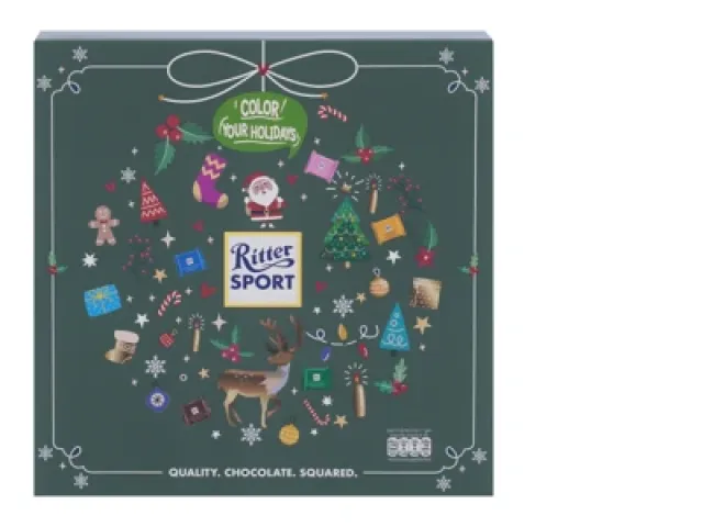 RITTER SPORT Gift Box Mini Assortment Milk Chocolate 200 g. RITTER SPORT Gift Box Mini Assortment Milk Chocolate 200 g.