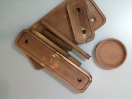 Wooden kitchen stand, collapsible