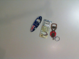 Set of 3 souvenir bottle openers