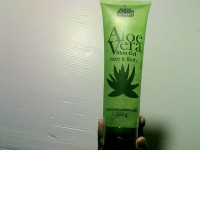 Aloe vera face and body gel