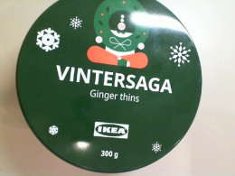 Cookie Vintersaga ginger thins Ikea 