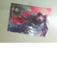 Document folder + acrylic stand