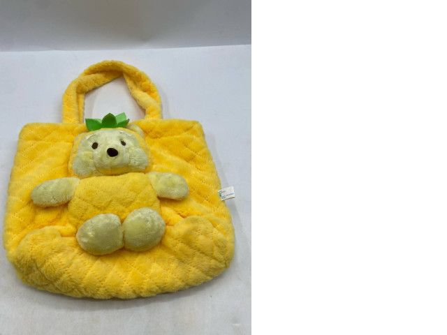 Yellow bear-shaped shoulder bag Yellow bear-shaped shoulder bag