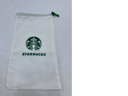 White Starbucks cup bag