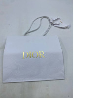 White paper bag, Dior.