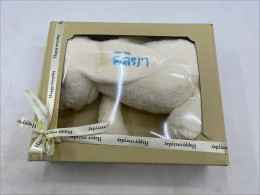 White bunny doll gift box