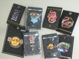 Set of 8 Hard Rock clothing pins