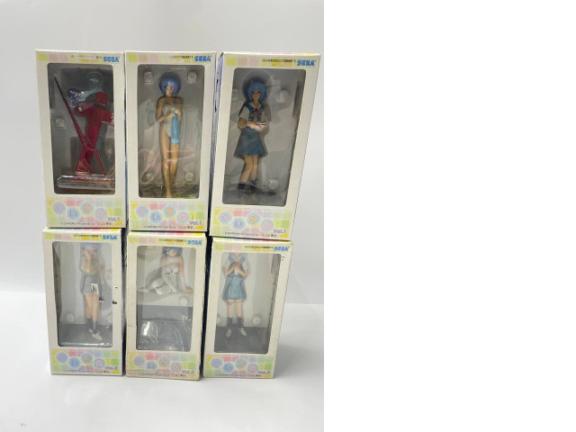 Set of 6 japanese figures REI "EVANGELION" Set of 6 japanese figures REI "EVANGELION"