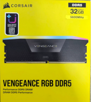 Ram CORSAIR VENGEANCE RGB มือ1 64GB(32x2)DDR5
