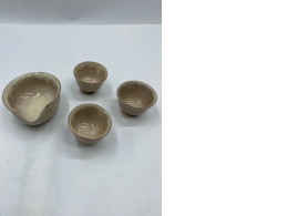 Set of 4 Hagi tea set, Japanese tea ceremony Set of 4 Hagi tea set, Japanese tea ceremony