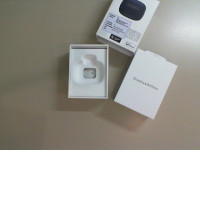 An empty headphone box