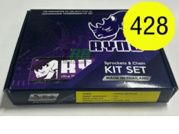 RYNO 428 Chain and Sprocket Set for Wave125