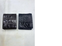 Set of 2 Men's faux leather wallet 