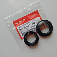 Set of 2 Genuine front fork seal, dust seal for HONDA Click, Scoopy [51490-K93-N02]