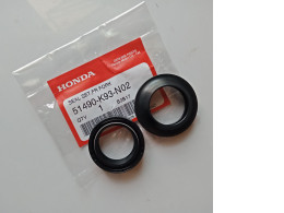 Set of 2 Genuine front fork seal, dust seal for HONDA Click, Scoopy [51490-K93-N02]
