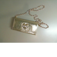 Gold clutch