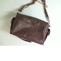 Brown square bag