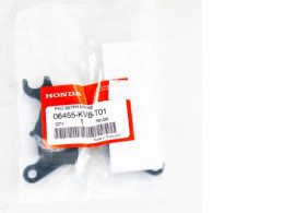 Front brake pad set, part number 06455-KVB-T01, for HONDA CLICK110I.