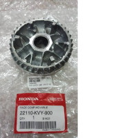 HONDA Genuine front drive pulley for SCOOPY-I, inner part number 22110-KVY-900. 