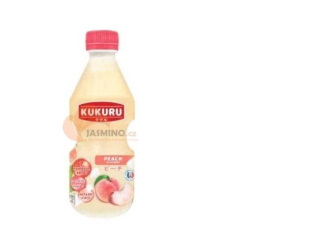 Set of 2 KUKURU Peach juice with yogurt and jelly 280ml Set of 2 KUKURU Peach juice with yogurt and jelly 280ml